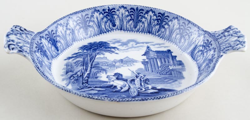 Round Handled Dish c1930s